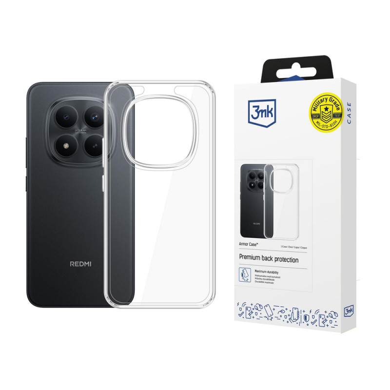 3MK Armor Case Xiaomi Redmi Note 15 Pro 4G smartphonehoesje, transparant