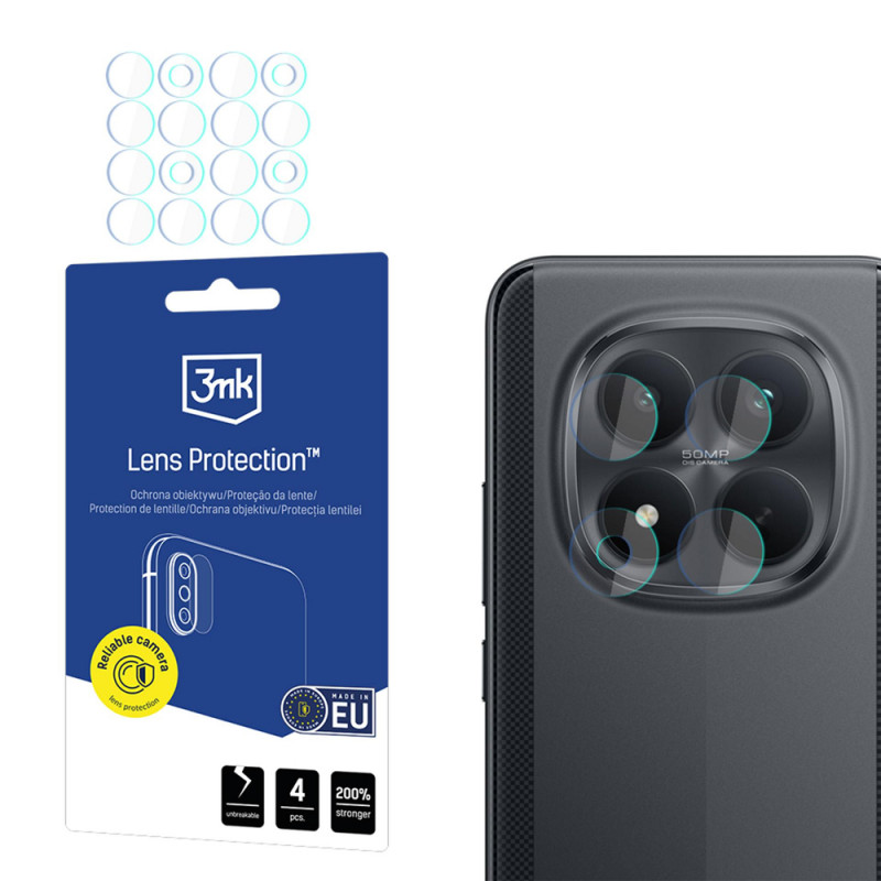 3MK Lens Protection Xiaomi Poco M8 Pro 5G cameralensbeschermer (4 stuks)