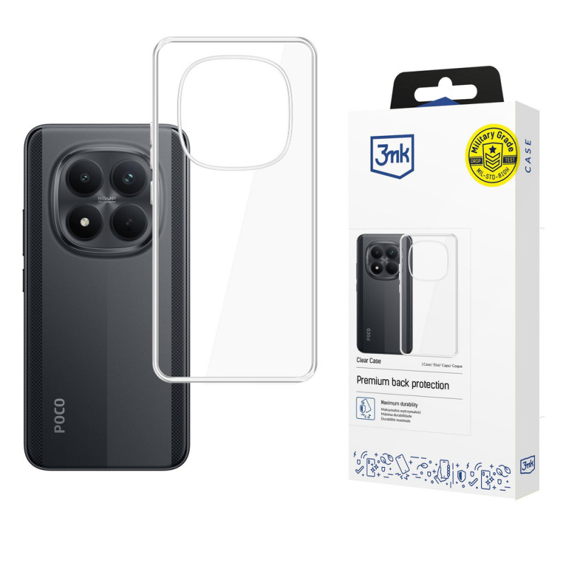 3MK Clear Case voor Xiaomi Poco M8 Pro 5G, transparant
