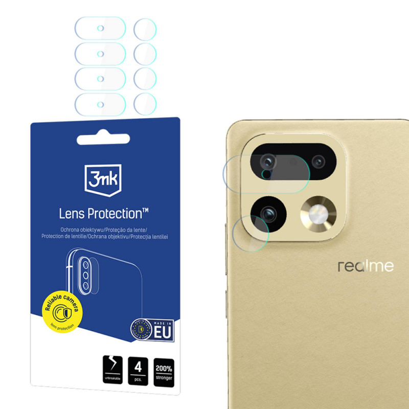 3MK Lens Protection (4 stuks) voor Realme 16 Pro 5G