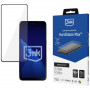 3MK HardGlass Max Motorola Moto G55 5G gehard glas schermbeschermer, Zwart