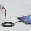 3MK Hyper Cable N-SERIES USB-C naar USB-C kabel, 1,5 m, 100 W, zwart
