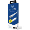 3MK Hyper Cable N-SERIES USB-C naar Lightning-kabel, 2 m, 27 W, wit