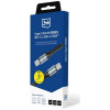 3MK Hyper Cable N-SERIES USB-C naar USB-C kabel, 1 m, 240 W, zwart