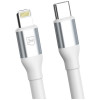3MK Hyper Cable N-SERIES USB-C naar Lightning-kabel, 1 m, 27 W, wit