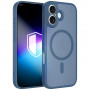 3MK Misty MagCase hoesje voor Apple iPhone 16, blauw