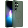 3MK Misty MagCase magnetische hoes voor Samsung Galaxy S26 Ultra, groen