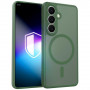 3MK Misty MagCase magnetische hoes voor Samsung Galaxy S26+, groen
