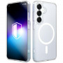 3MK Misty MagCase Samsung Galaxy S25 smartphonehoesje, MagSafe-compatibel, wit