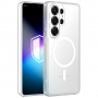 3MK Misty MagCase smartphonehoesje voor Samsung Galaxy S26 Ultra, MagSafe-compatibel, wit