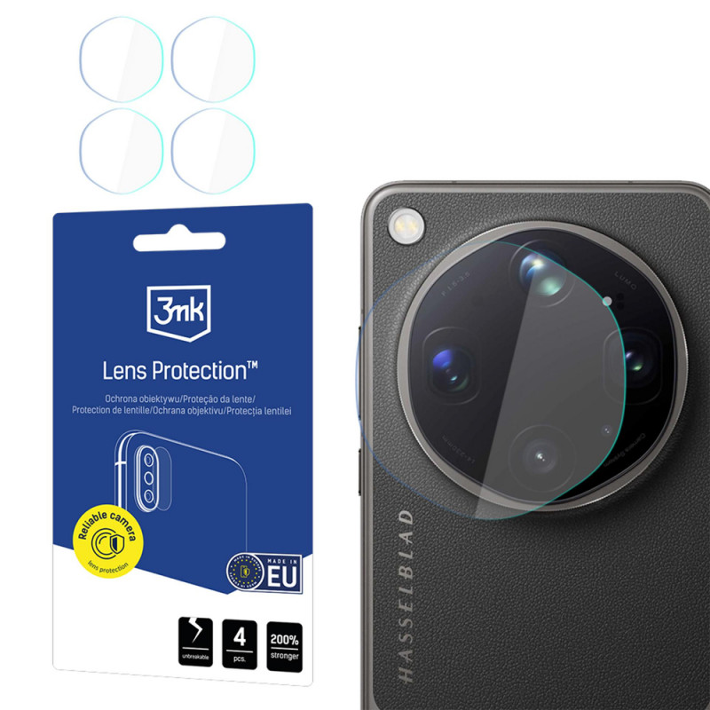3MK Lens Protection Oppo Find X9 Ultra hybride cameralensglas (4 st.)