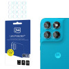 3MK Lens Protection hybride cameralensglas voor Motorola Moto G87 (4 stuks)