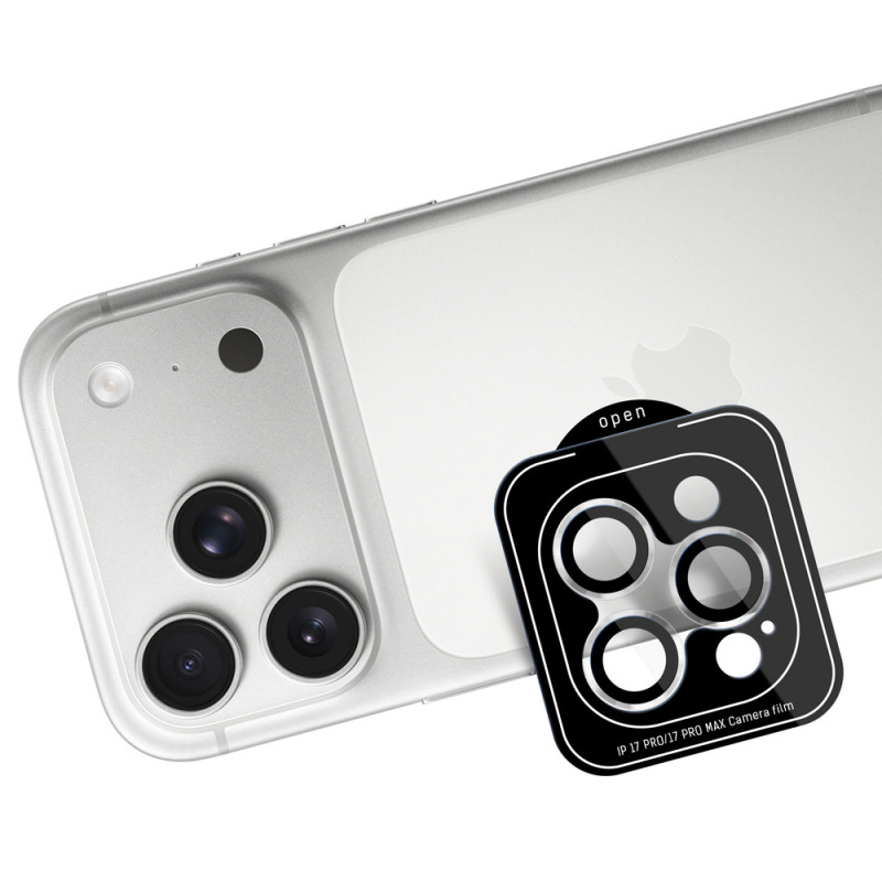 3MK Lens Protection Pro cameralensbeschermer voor Apple iPhone 18 Pro / 18 Pro Max, zwart