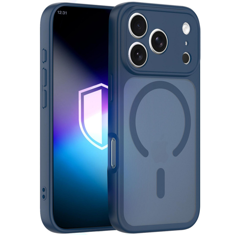 3MK Misty MagCase Apple iPhone 17 Pro / 18 Pro telefoonhoesje, blauw