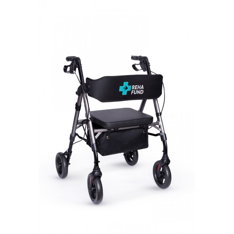 Rehafund Marsylia RF-617/G vierwielige rollator, grafiet