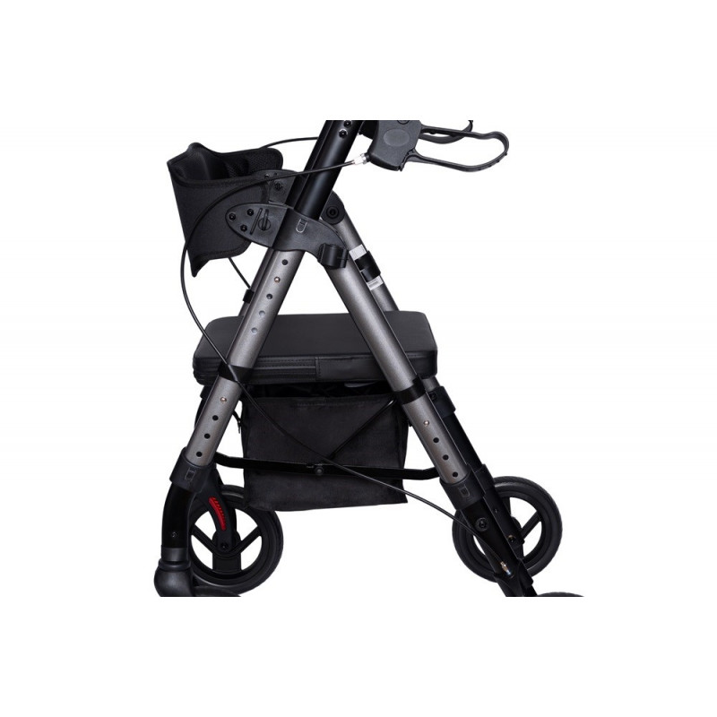 Rehafund Marsylia RF-617/G vierwielige rollator, grafiet
