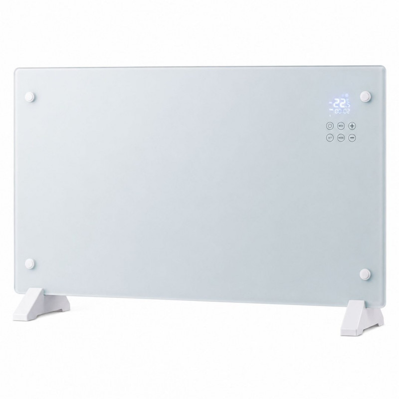 Extralink slim glaspaneelverwarming LPL-23A-WH, 2000 W, WiFi, wit