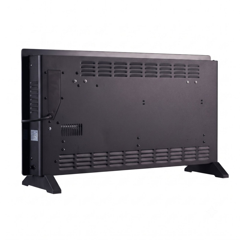 Extralink slimme glazen paneelverwarmer LPL-23A-BL, 2000 W, WiFi, zwart
