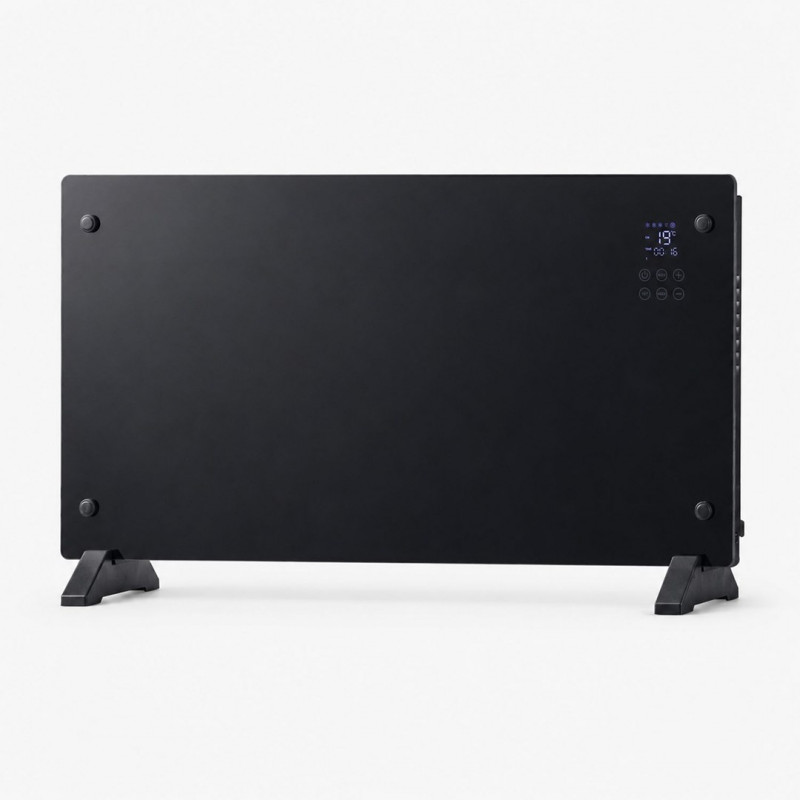 Extralink slimme glazen paneelverwarmer LPL-23A-BL, 2000 W, WiFi, zwart