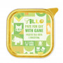 TILLO Pate Game natvoer voor katten, 100 g