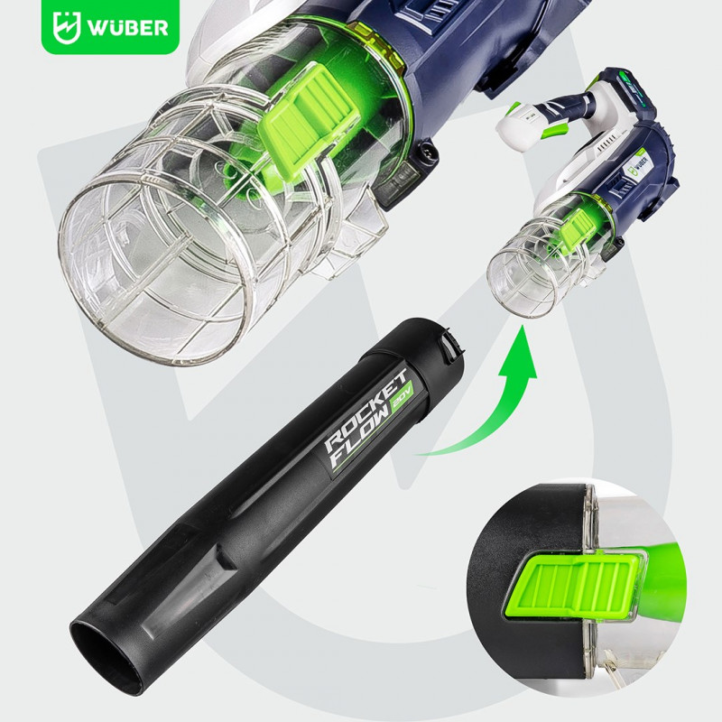 Wuber W04401 Snoerloze bladblazer, 20 V, 137 km/u