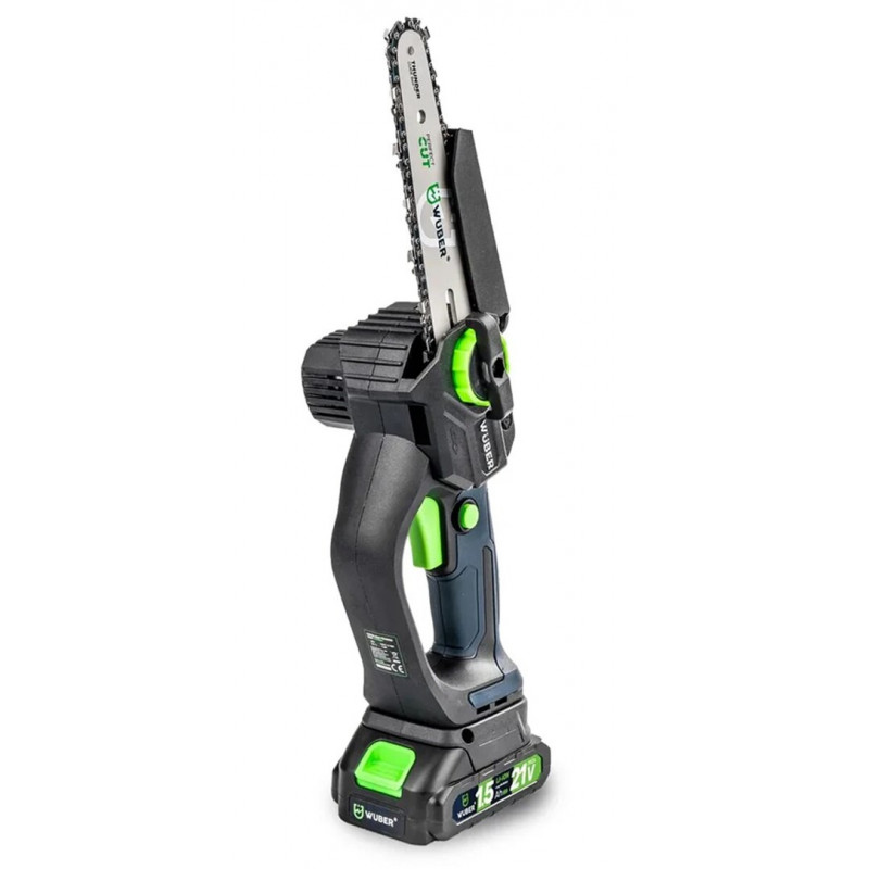 Wuber W37007 Snoerloze kettingzaag, 21 V, 5 m/s