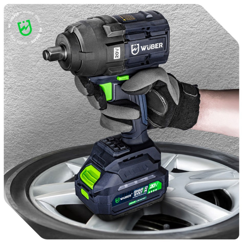 Wuber W04606 slagsleutel, 20 V