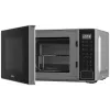 Amica MMW20E3GS Vrijstaande magnetron met grill, 20 L, zwart/zilver