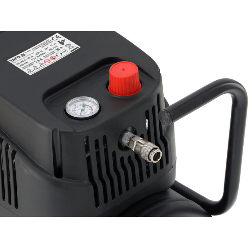 YATO olievrije luchtcompressor 24 L YT-23343