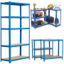 Extralink metalen legbord 180x90x40, blauw