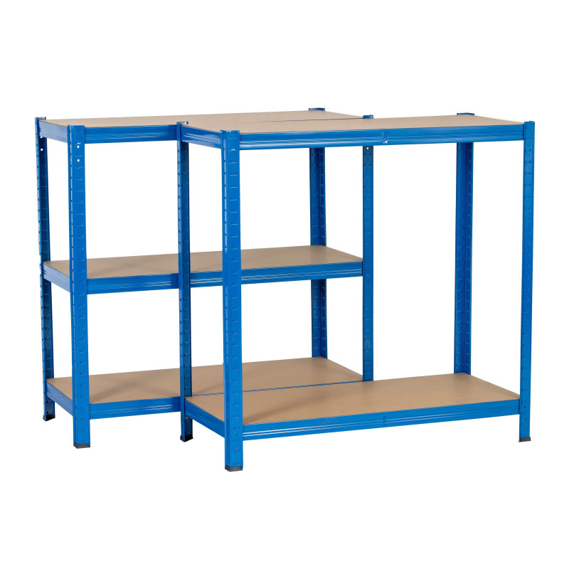 Extralink metalen legbord 180x90x40, blauw