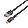 Tech-Protect UltraBoost Evo kabel USB-A / USB-C 100W 5A 100cm zwart