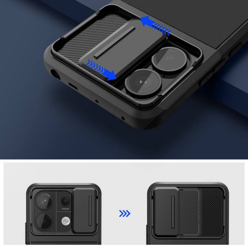 Tech-Protect Velar Cam+ hoesje voor Xiaomi Redmi Note 13 Pro 5G / Poco X6 5G, zwart