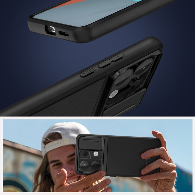 Tech-Protect Velar Cam+ hoesje voor Xiaomi Redmi Note 13 Pro 5G / Poco X6 5G, zwart