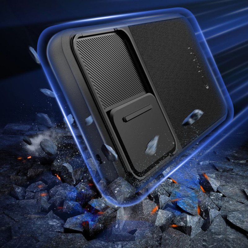 Tech-Protect Velar Cam+ hoesje voor Samsung Galaxy A35 / A55 5G, zwart
