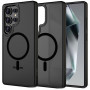 Tech-Protect Magmat MagSafe Samsung Galaxy S25 Ultra-hoesje, mat zwart