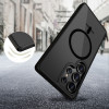 Tech-Protect Magmat MagSafe Samsung Galaxy S25 Ultra-hoesje, mat zwart