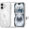 Tech-Protect Flexair Hybrid CC MagSafe Apple iPhone 16 hoesje, transparant