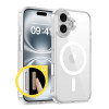 Tech-Protect Flexair Hybrid CC MagSafe Apple iPhone 16 hoesje, transparant