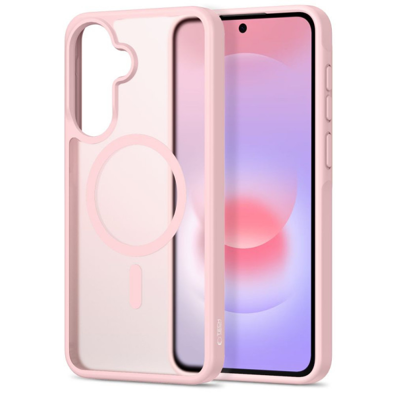 Tech-Protect Magmat MagSafe Samsung Galaxy A36 / A56 / A37 5G-hoesje, mat roze