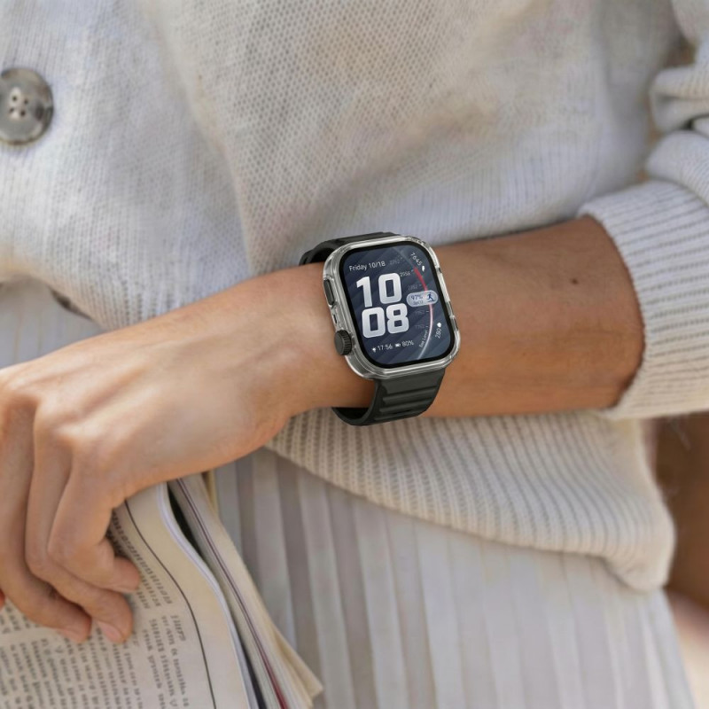 Tech-Protect Defense Huawei Watch Fit 5 Pro hoesje, transparant