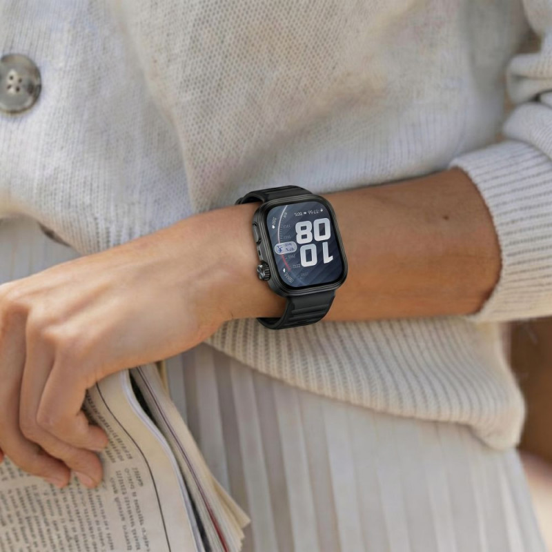 Tech-Protect Defense Huawei Watch Fit 5 Pro hoesje, zwart