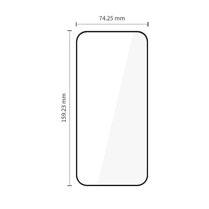 Tech-Protect Glass Fit+ gehard glas voor Xiaomi 17T Pro (2 stuks), zwart
