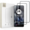 Tech-Protect Glass Fit+ gehard glas voor Motorola Edge 70 5G (2 stuks), zwart