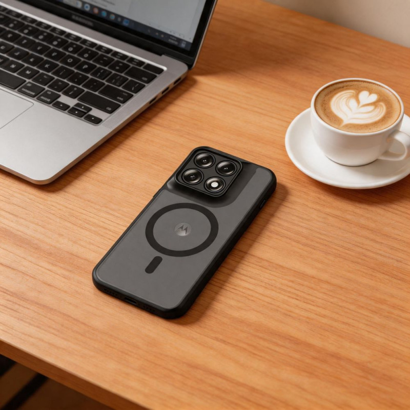 Tech-Protect Magmat MagSafe-hoesje voor Motorola Edge 70 Pro 5G, mat zwart
