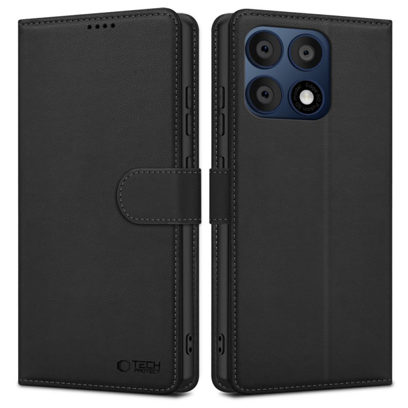 Tech-Protect portemonneehoesje voor Motorola Edge 70 Pro 5G, zwart