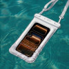 Tech-Protect UWC7 universele waterdichte drijvende hoes voor smartphones tot 6,9 inch, wit