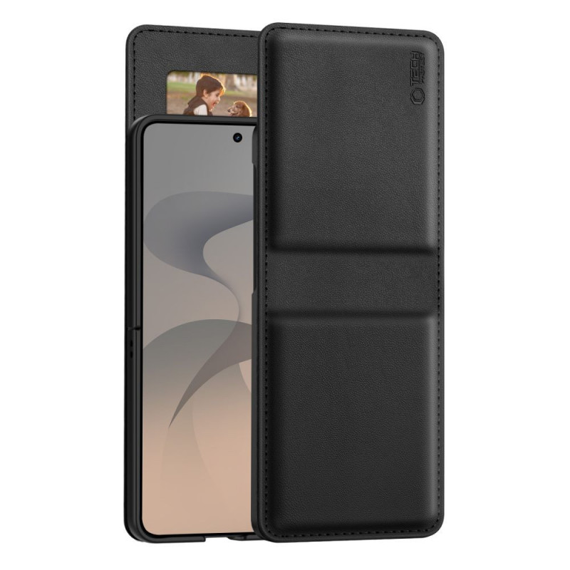 Tech-Protect portemonneehoesje voor Samsung Galaxy Z Flip 8, zwart