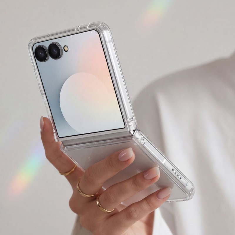 Tech-Protect FlexAir Hybrid-hoesje voor Samsung Galaxy Z Flip 8, transparant