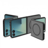 Tech-Protect Magmat MagSafe-hoesje THP5583 voor Samsung Galaxy Z Flip 8, mat zwart